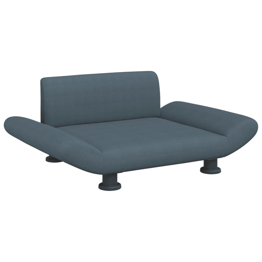 Hondenmand 70x45x28 cm stof donkergrijs Donkergrijs