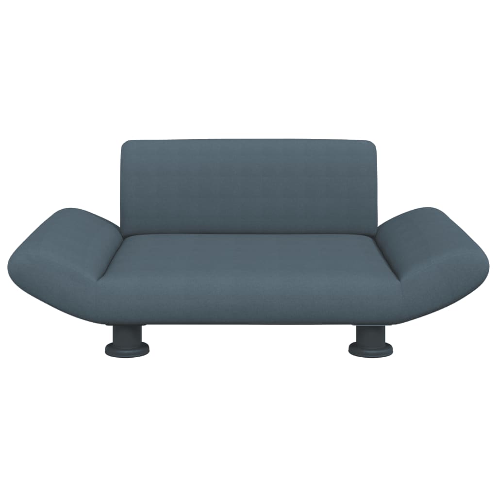 Hondenmand 70x45x28 cm stof donkergrijs Donkergrijs