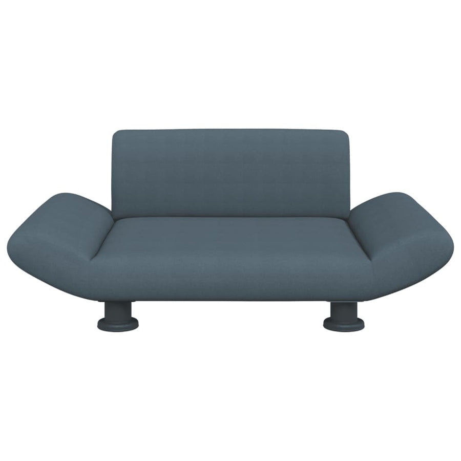 Hondenmand 70x45x28 cm stof donkergrijs Donkergrijs