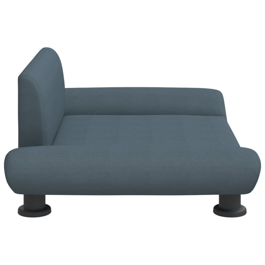 Hondenmand 70x45x28 cm stof donkergrijs Donkergrijs