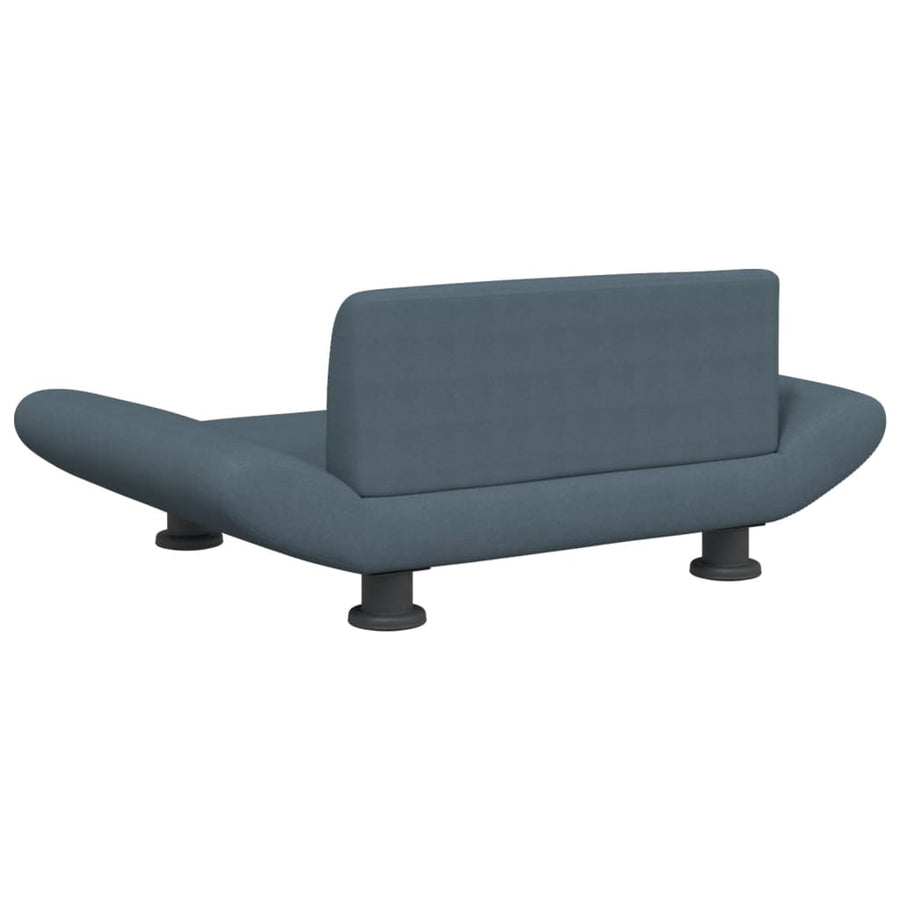 Hondenmand 70x45x28 cm stof donkergrijs Donkergrijs