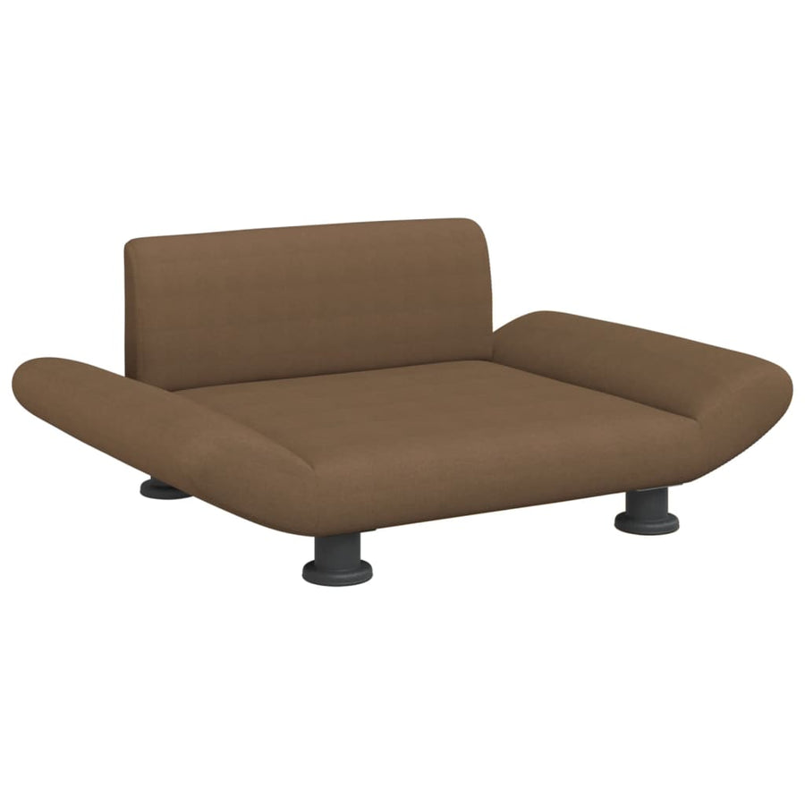 Hondenmand 70x45x28 cm stof bruin Bruin