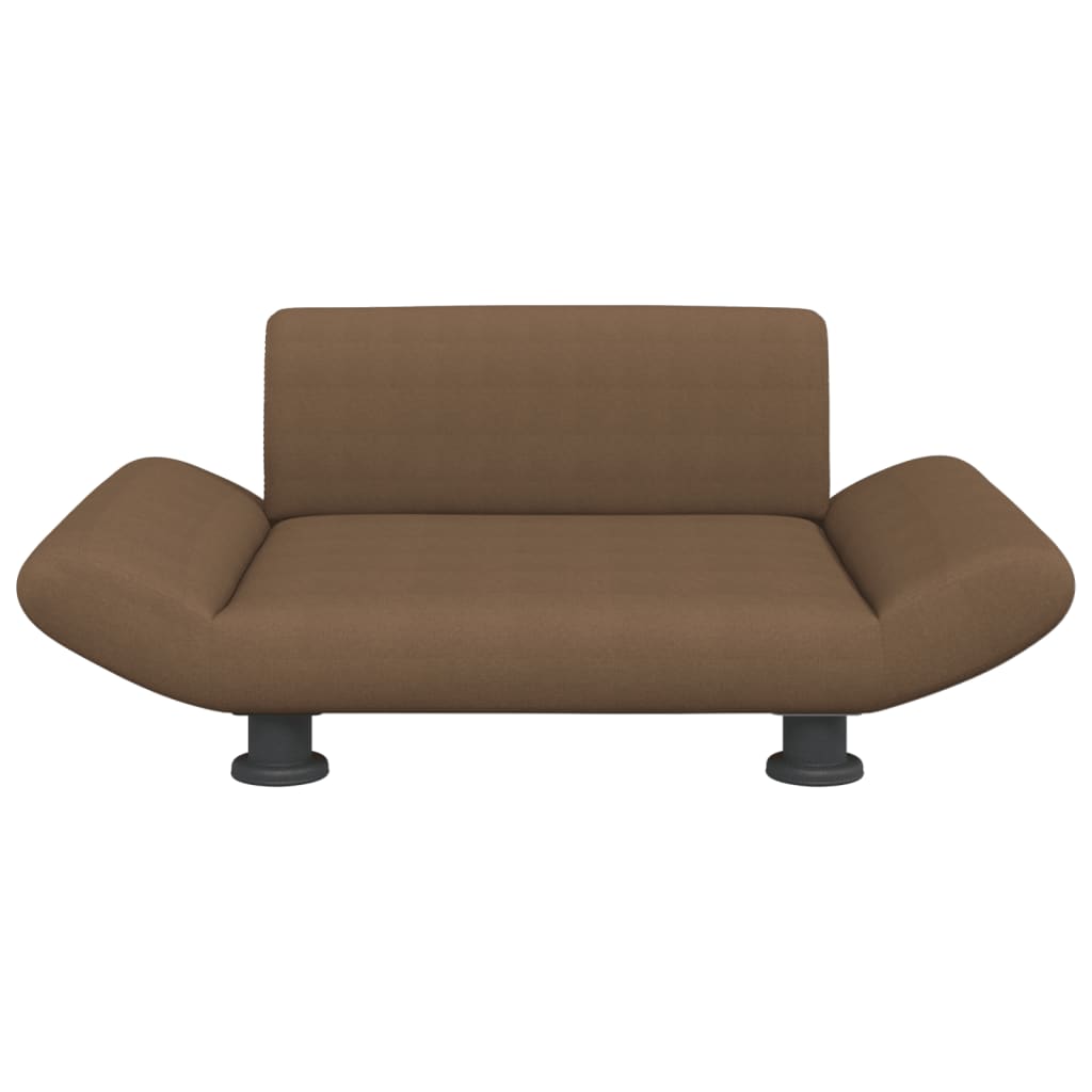 Hondenmand 70x45x28 cm stof bruin Bruin