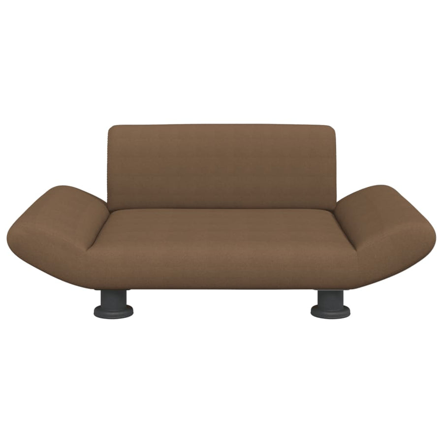 Hondenmand 70x45x28 cm stof bruin Bruin