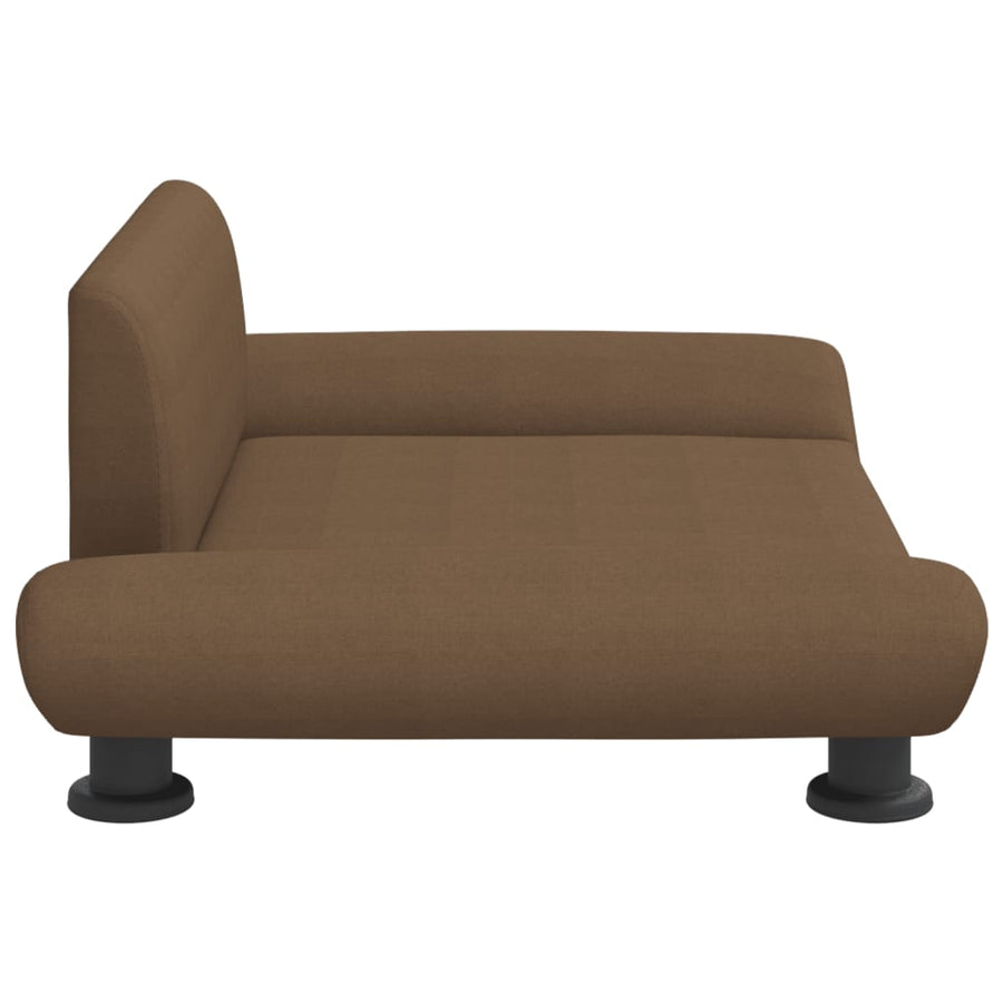 Hondenmand 70x45x28 cm stof bruin Bruin