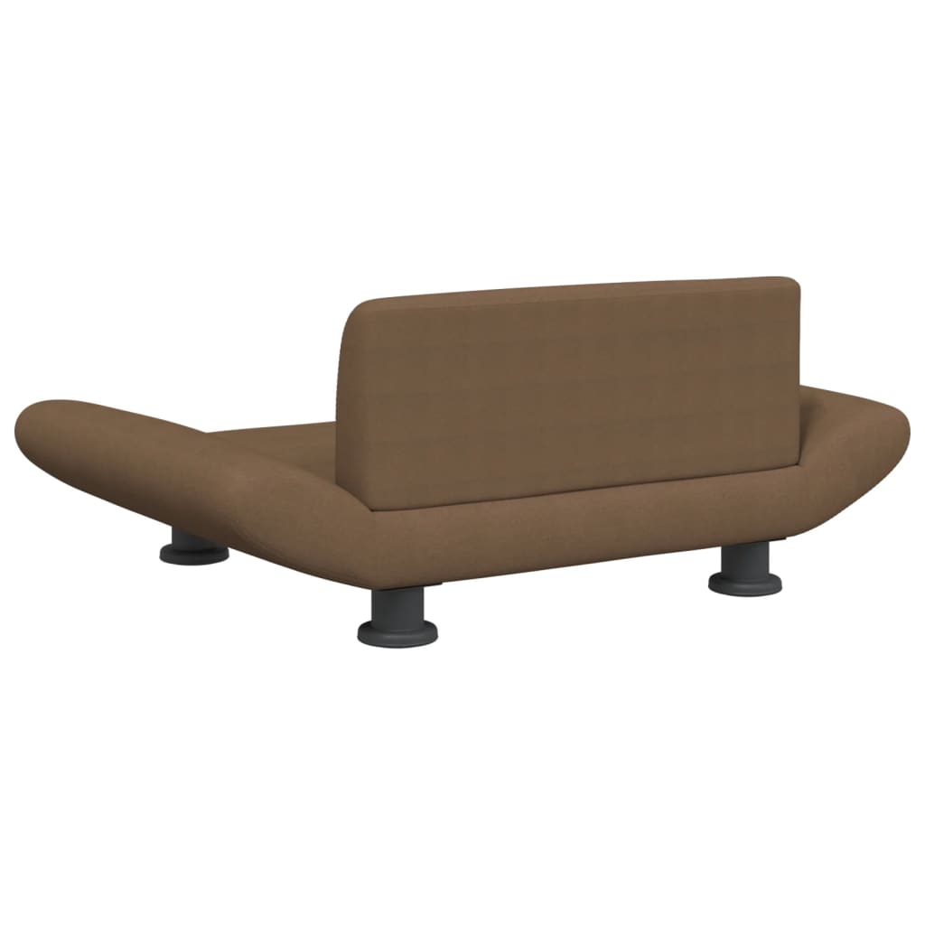 Hondenmand 70x45x28 cm stof bruin Bruin