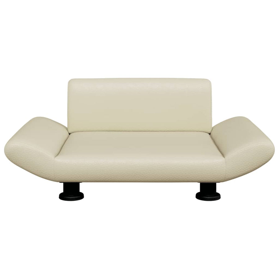 Hondenmand 70X45X28 Cm Kunstleer Kleurig crème
