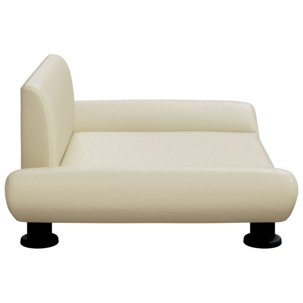 Hondenmand 70X45X28 Cm Kunstleer Kleurig crème