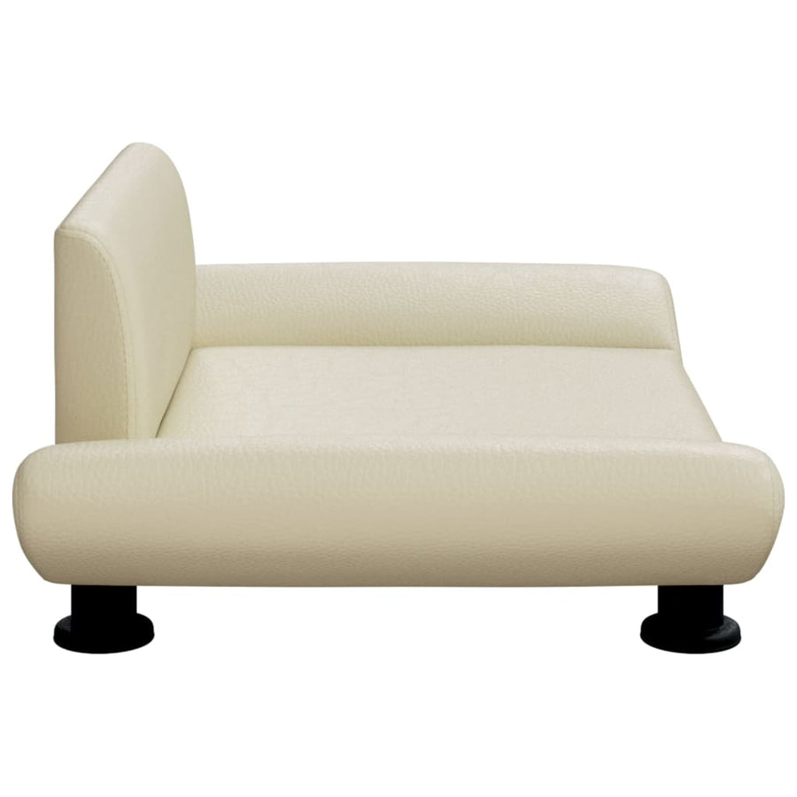 Hondenmand 70X45X28 Cm Kunstleer Kleurig crème