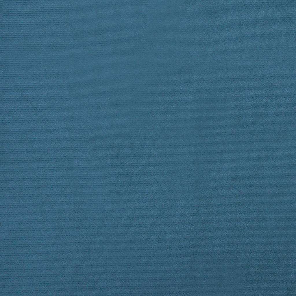 Hondenmand Fluweel 70 x 48 x 22 cm Blauw