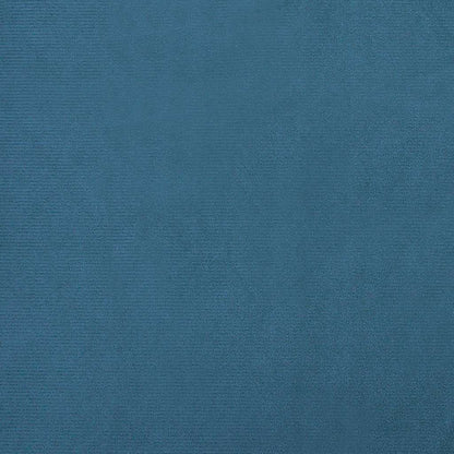 Hondenmand Fluweel 70 x 48 x 22 cm Blauw
