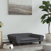 Hondenmand 70x48x22 cm fluweel donkergrijs 70 x 48 x 22 cm Donkergrijs