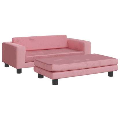 Hondenmand Met Verlengstuk 100X50X30 Cm Fluweel Roze