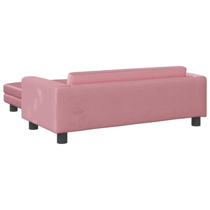 Hondenmand Met Verlengstuk 100X50X30 Cm Fluweel Roze