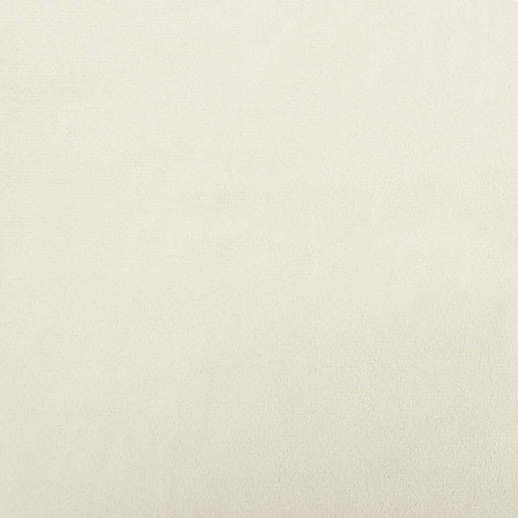 Hondenmand Met Verlengstuk 100X50X30 Cm Kleurig Crème Fluweel