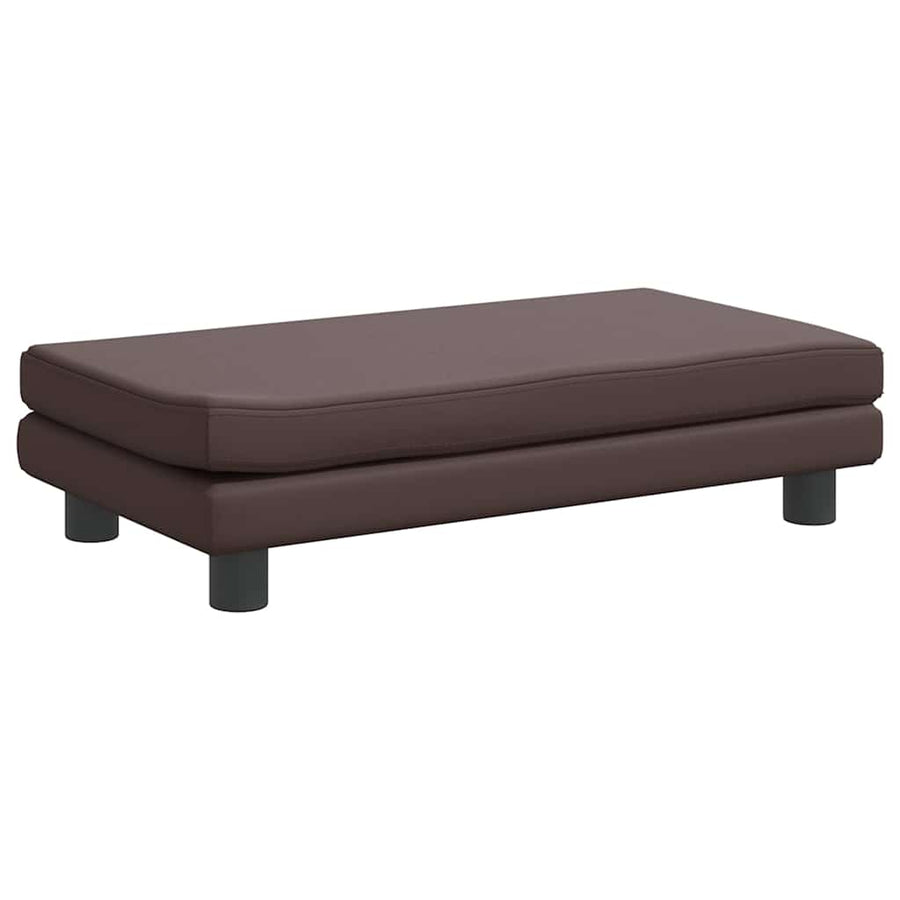 Hondenmand Met Verlengstuk 100X50X30 Cm Kunstleer Bruin