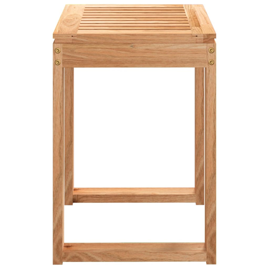 Badkamerkruk 40X30X46 Cm Massief Walnotenhout