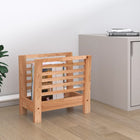 Magazine rack 40x26.5x38.5 cm solid walnut wood
