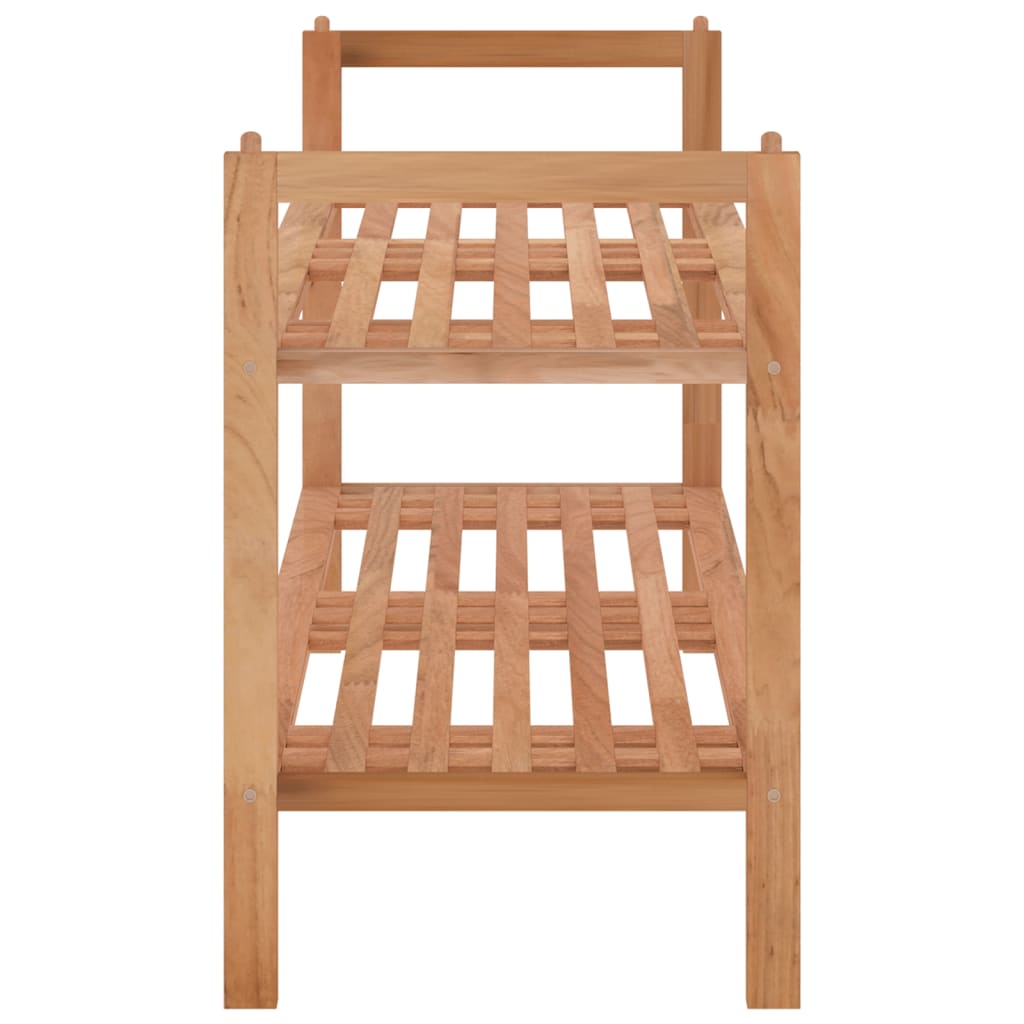 Schoenenrek 69X27X41 Cm Massief Walnotenhout