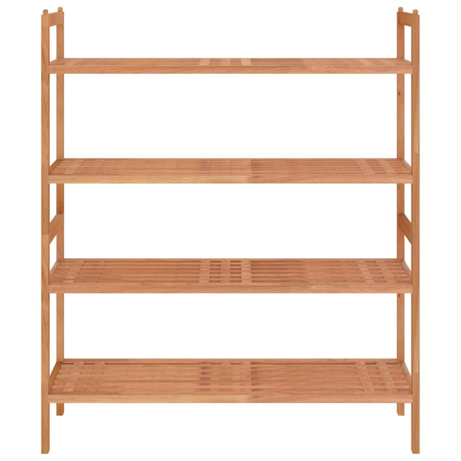 Schoenenrekken 2 St 69X27X41 Cm Massief Walnotenhout