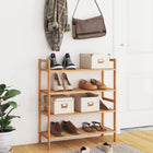 Shoe Racks 2 pcs 69x27x41 cm solid walnut wood