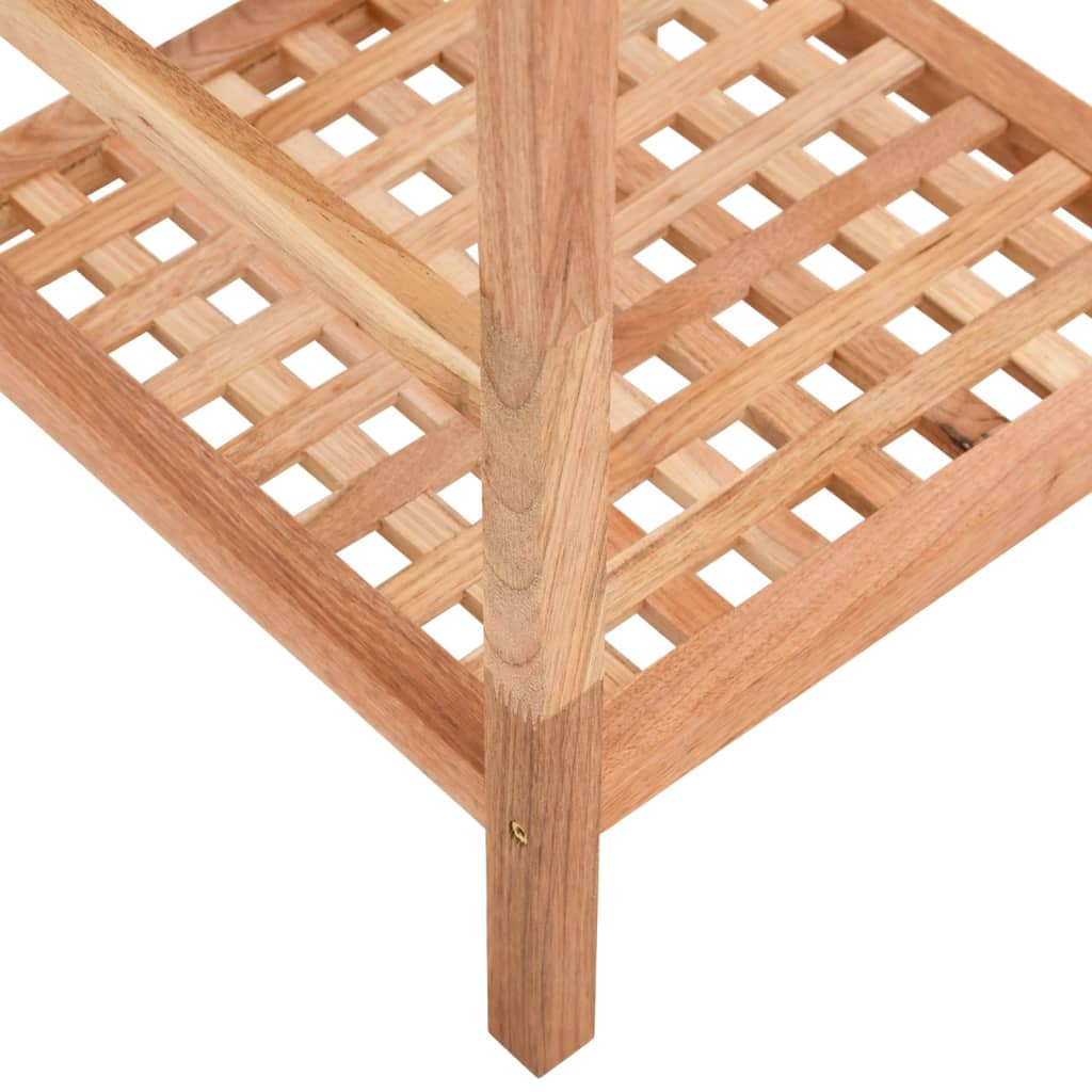 Badkamerrekje 35,5X35,5X79 Cm Massief Walnotenhout