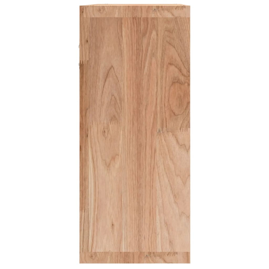 Wandkast 42X18X42 Cm Massief Walnotenhout