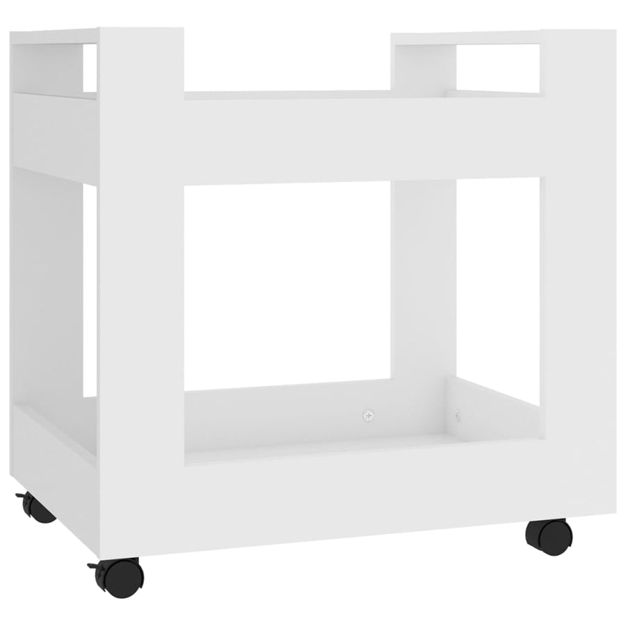 Bureaukastje 60X45X60 Cm Bewerkt Hout Wit