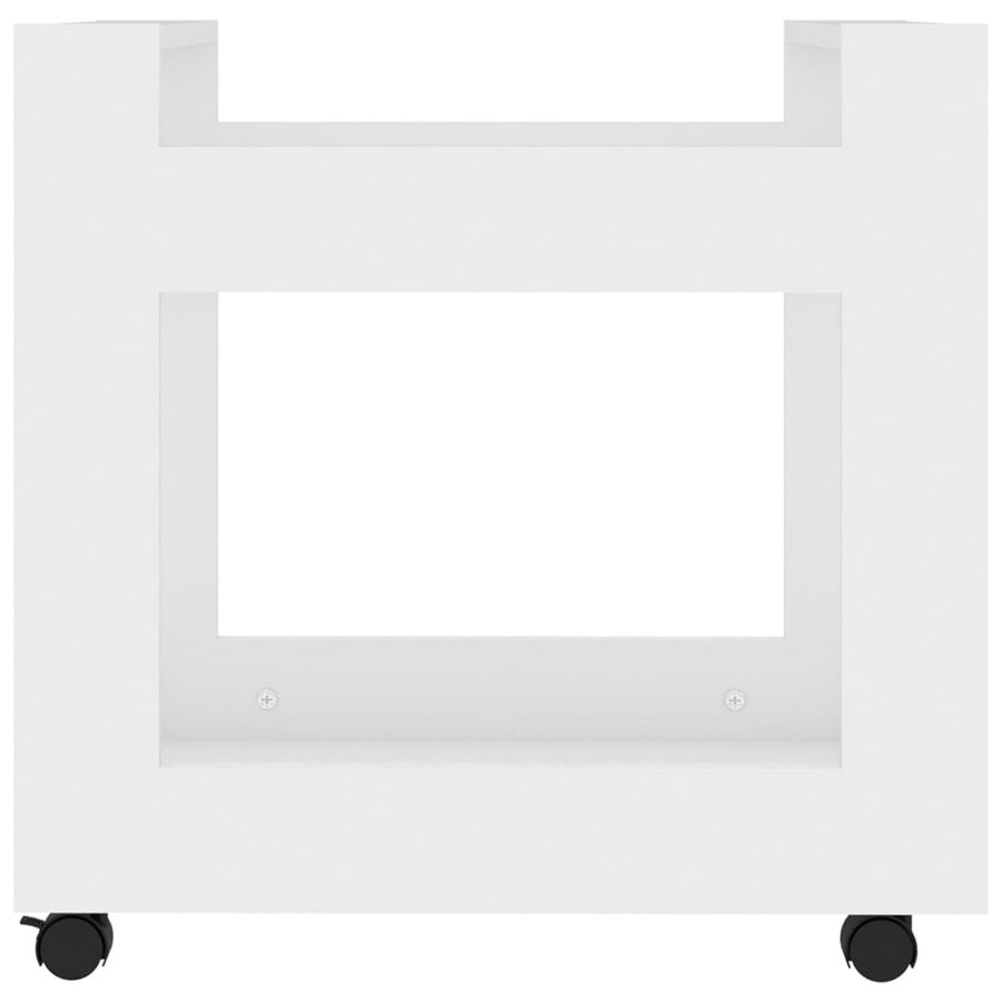Bureaukastje 60X45X60 Cm Bewerkt Hout Wit