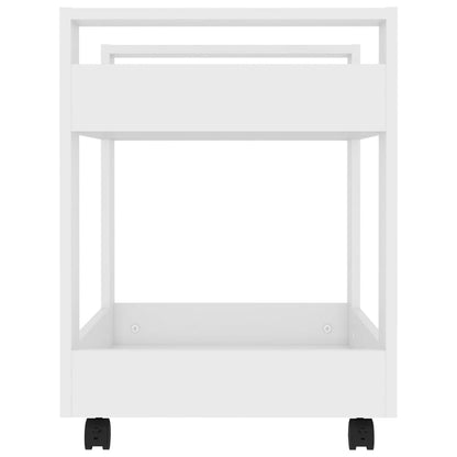 Bureaukastje 60X45X60 Cm Bewerkt Hout Wit