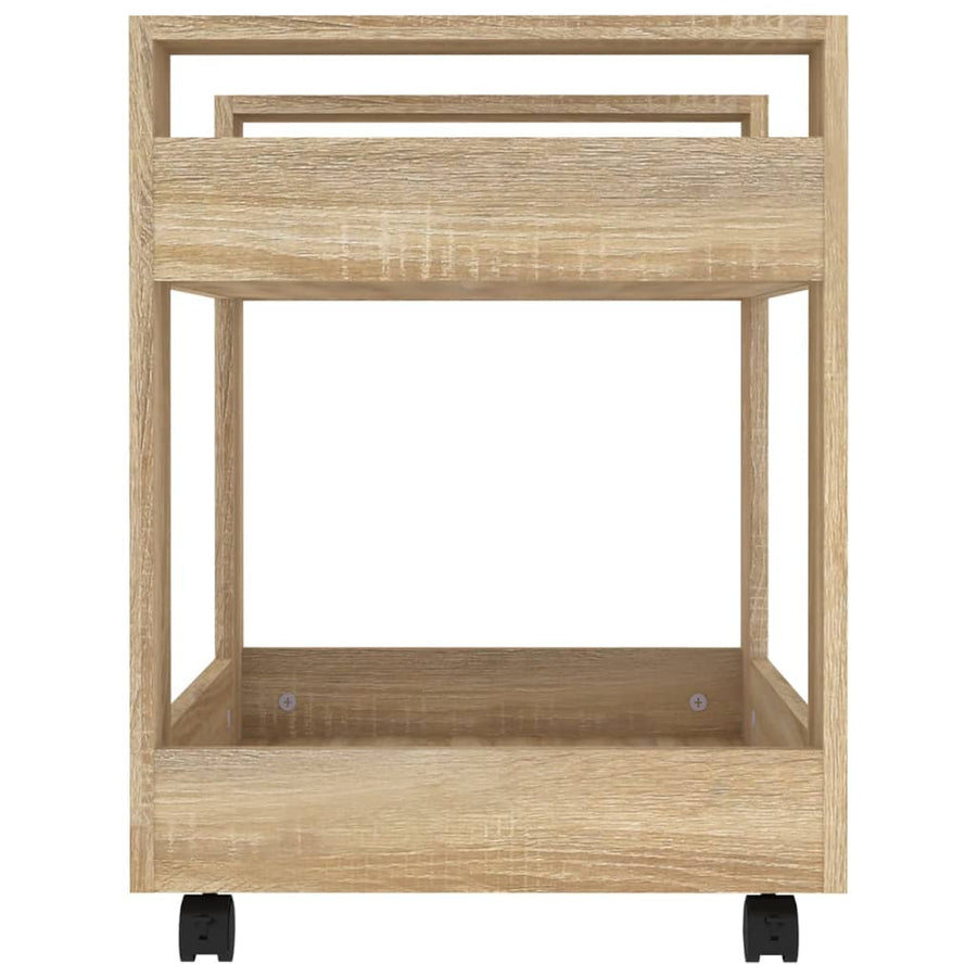 Bureaukastje 60X45X60 Cm Bewerkt Hout Sonama Eikenkleurig Sonoma eiken