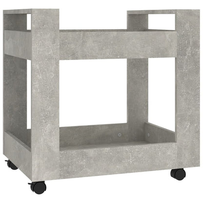 Bureaukastje 60X45X60 Cm Bewerkt Hout Betongrijs