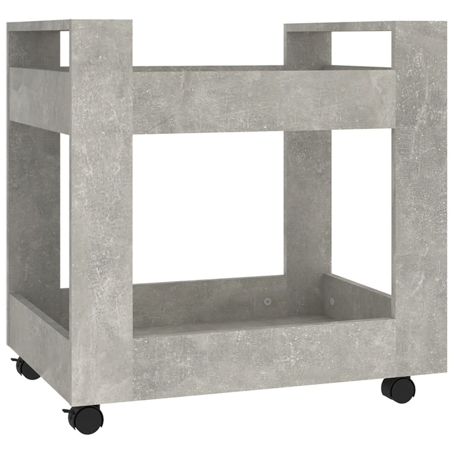 Bureaukastje 60X45X60 Cm Bewerkt Hout Betongrijs
