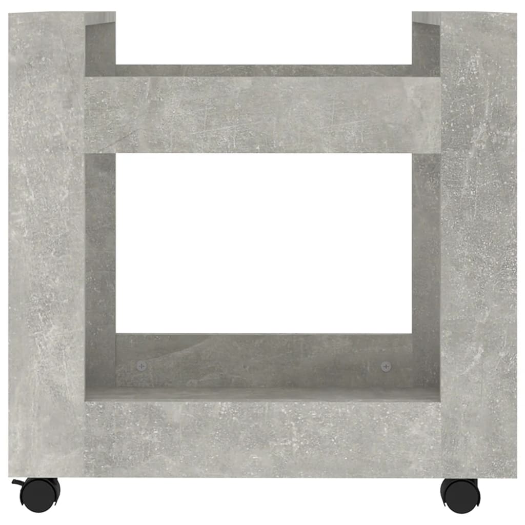 Bureaukastje 60X45X60 Cm Bewerkt Hout Betongrijs