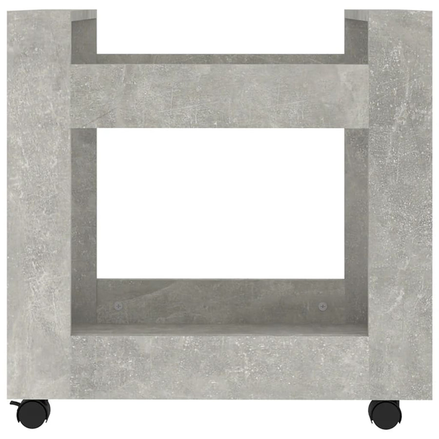 Bureaukastje 60X45X60 Cm Bewerkt Hout Betongrijs