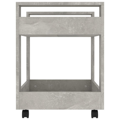 Bureaukastje 60X45X60 Cm Bewerkt Hout Betongrijs