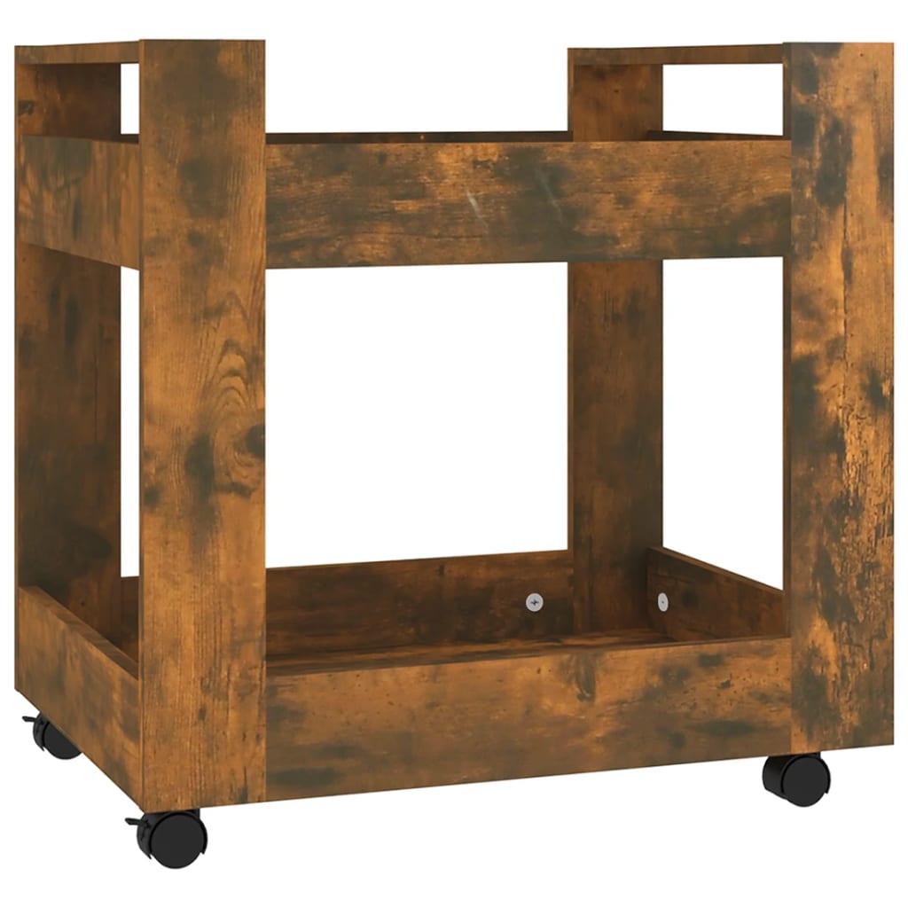 Bureaukastje 60X45X60 Cm Bewerkt Hout Gerookt Eikenkleurig