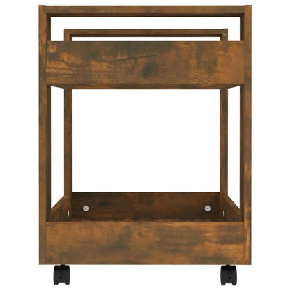 Bureaukastje 60X45X60 Cm Bewerkt Hout Gerookt Eikenkleurig