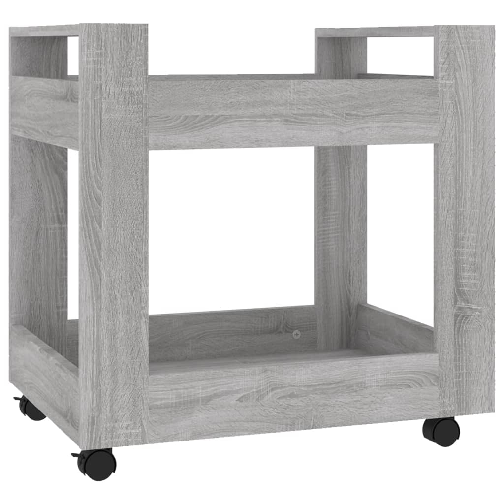 Bureaukastje 60X45X60 Cm Bewerkt Hout Grijs Sonoma Eikenkleurig