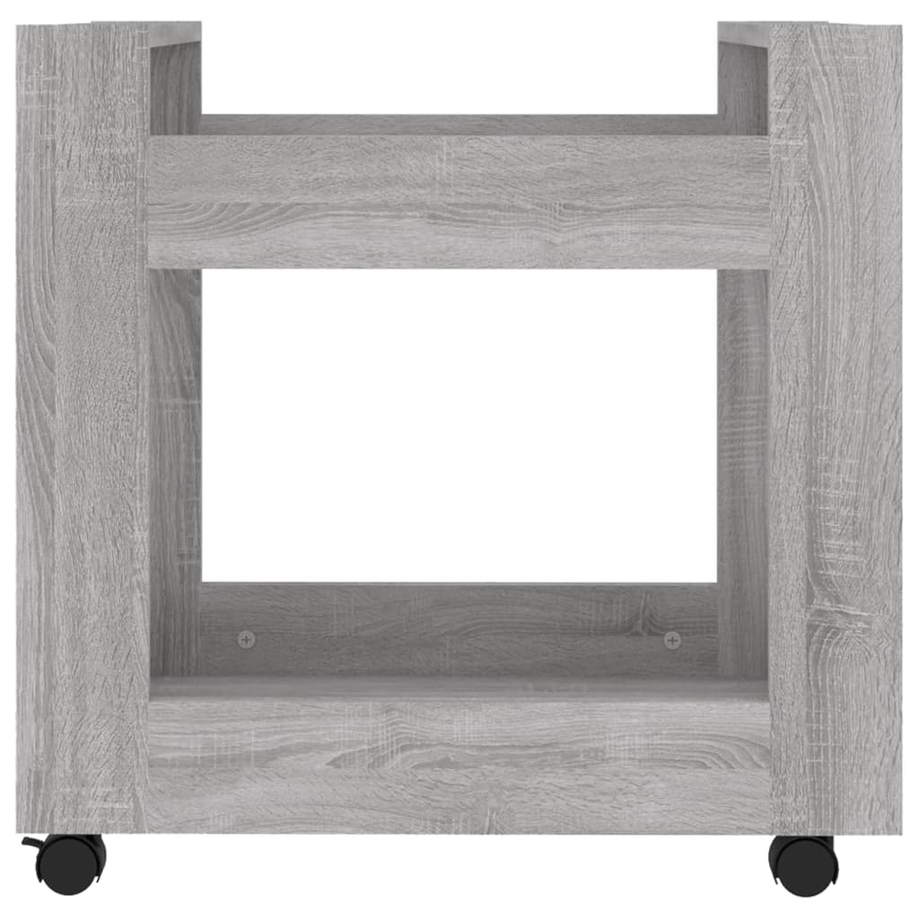Bureaukastje 60X45X60 Cm Bewerkt Hout Grijs Sonoma Eikenkleurig