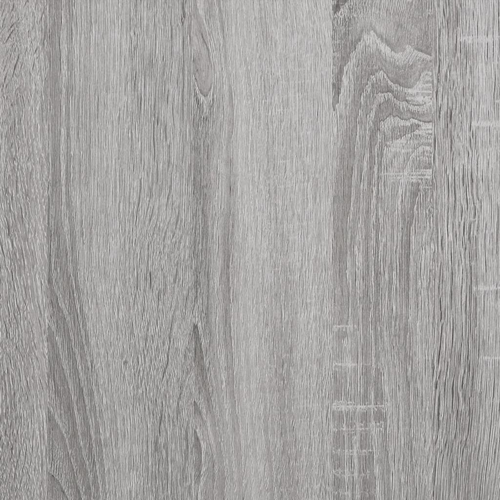 Bureaukastje 60X45X60 Cm Bewerkt Hout Grijs Sonoma Eikenkleurig