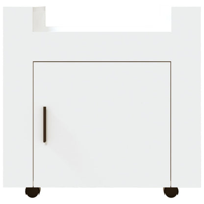 Bureaukastje 60X45X60 Cm Bewerkt Hout Wit