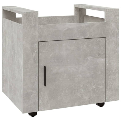 Bureaukastje 60X45X60 Cm Bewerkt Hout Betongrijs