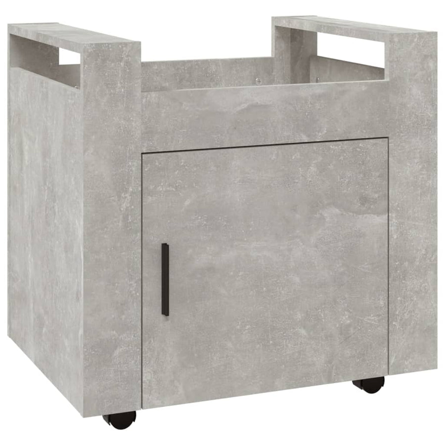 Bureaukastje 60X45X60 Cm Bewerkt Hout Betongrijs
