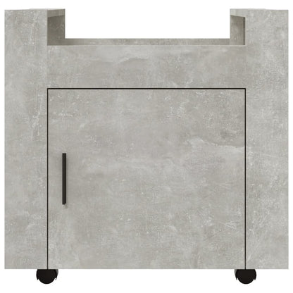 Bureaukastje 60X45X60 Cm Bewerkt Hout Betongrijs