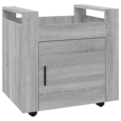 Bureaukastje 60X45X60 Cm Bewerkt Hout Grijs Sonoma Eikenkleurig