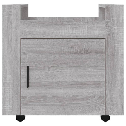 Bureaukastje 60X45X60 Cm Bewerkt Hout Grijs Sonoma Eikenkleurig