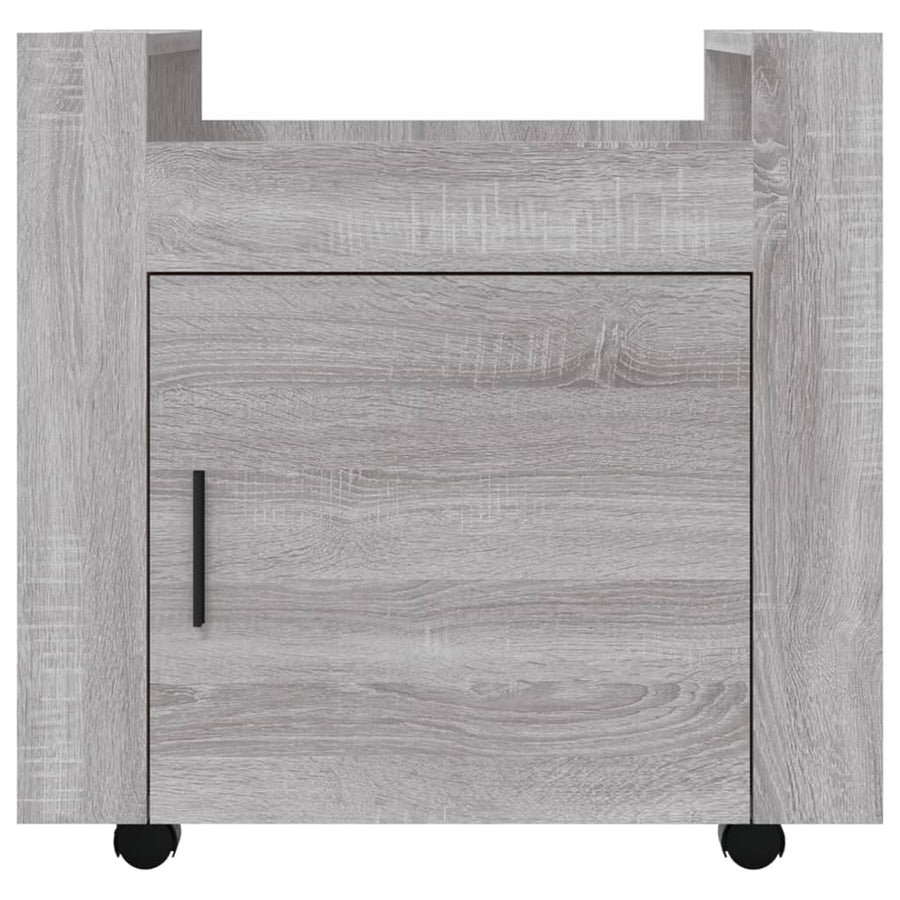 Bureaukastje 60X45X60 Cm Bewerkt Hout Grijs Sonoma Eikenkleurig