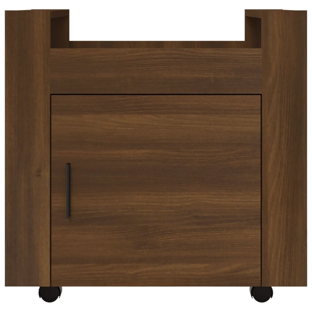 Bureaukastje 60X45X60 Cm Bewerkt Hout Bruin Eikenkleur