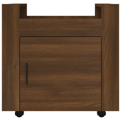 Bureaukastje 60X45X60 Cm Bewerkt Hout Bruin Eikenkleur